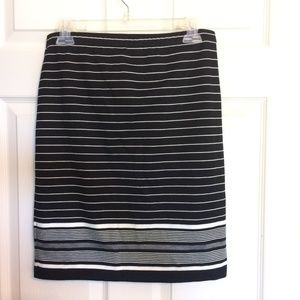 Striped skirt